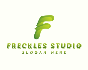 Agency Studio Letter F logo design