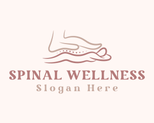 Spinal - Hand Massage Wellness logo design