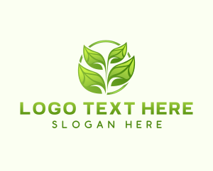 Leaf - Natural Gardening Leaf logo design