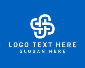 Hospital - Medical Cross Pattern logo design