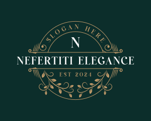 Luxury Floral Garden logo design