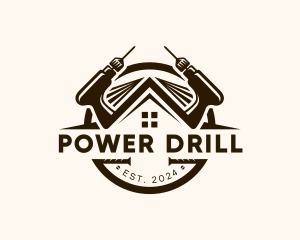 Renovation Drill Joinery logo design