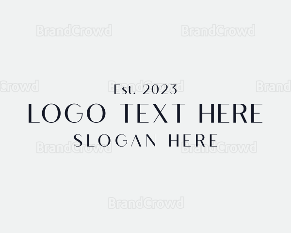 Luxury Elegant Business Logo