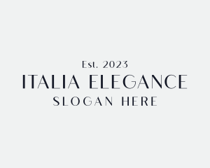 Luxury Elegant Business logo design