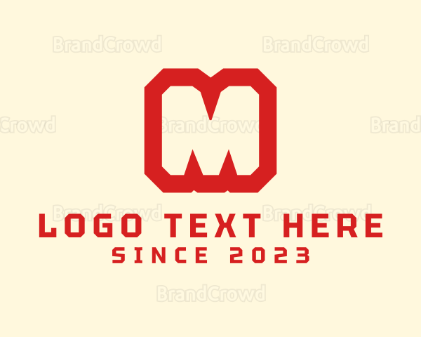 Simple Letter M Company Logo