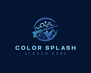 Pressure Wash Cleaner logo design