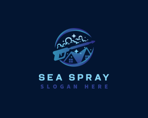 Pressure Wash Cleaner logo design