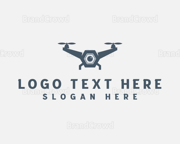 Drone Quadcopter Videography Logo