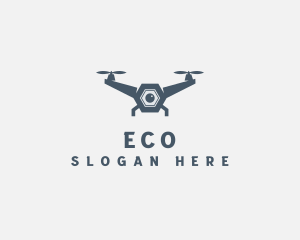 Drone Quadcopter Videography Logo