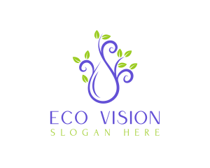 Droplet Eco Fresh logo design