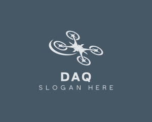 Logistics Delivery Drone Logo