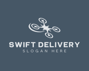 Logistics Delivery Drone logo design