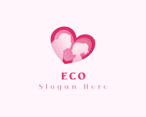 Heart Family Parenting Logo