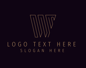 Consultant - Modern Letter W Company logo design