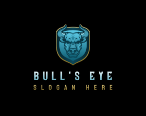 Bull Shield Gaming logo design