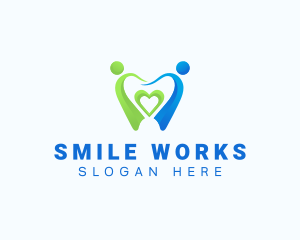 Othordontist Teeth Dentist logo design