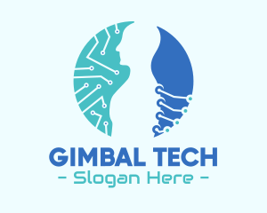 Human Body Tech logo design