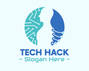 Human Body Tech logo design