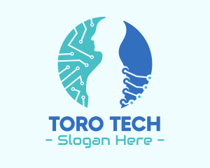 Human Body Tech logo design