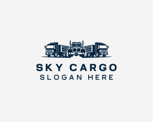 Truck Freight Logistics  logo design