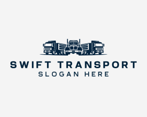 Truck Freight Logistics  logo design