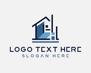 Contractor - House Property Architect Realtor logo design