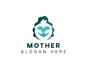 Mother Parenting Love logo design