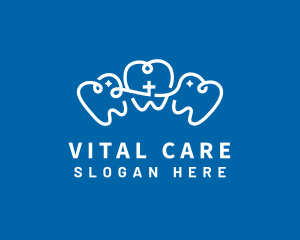 Healthcare - Teeth Dentistry Healthcare logo design