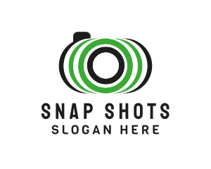 Photograph - Camera Lens Focus logo design