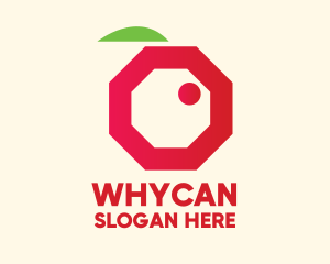 Fruit Stall - Modern Octagon Berry logo design