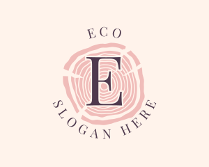 Organic Wood Eco Wellness  logo design