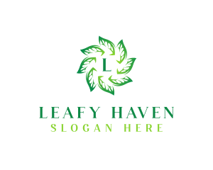 Leaves - Eco Nature Leaves logo design