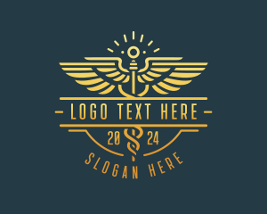 Medical - Caduceus Medical Surgeon logo design