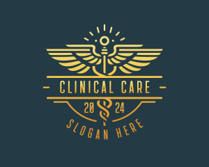 Caduceus Medical Surgeon logo design