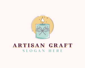 Artisanal Candle Decor logo design