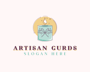 Artisanal Candle Decor logo design