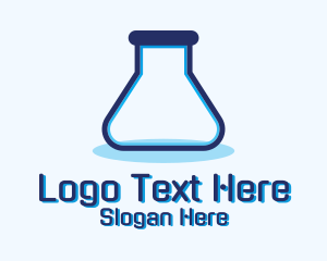 Scientific - Simple Test Tube logo design