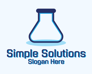 Basic - Simple Test Tube logo design