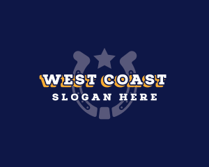 Wild West Horseshoe logo design