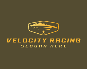 Sports Car Racing Vehicle logo design