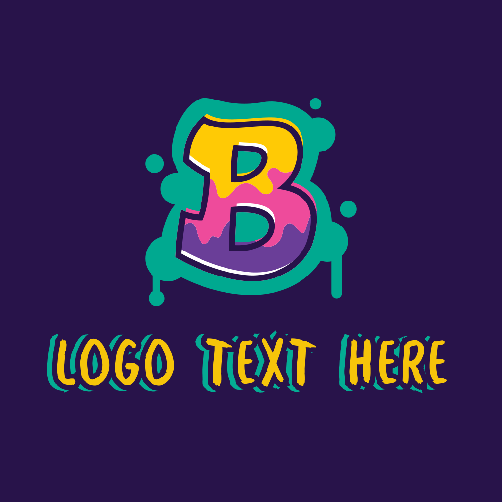 Graffiti Letter B Logo | BrandCrowd Logo Maker