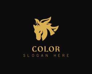 Jockey - Wild Horse Stallion logo design