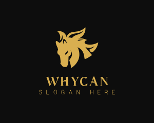 Stallion - Wild Horse Stallion logo design