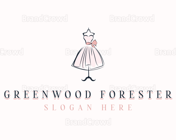 Dressmaker Gown Boutique Logo