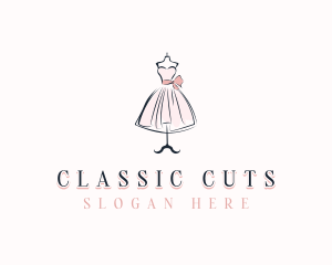 Dressmaker Gown Boutique Logo