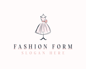 Dressmaker Gown Boutique logo design