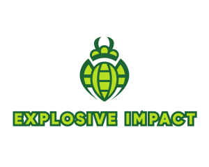 Insect Grenade Pesticide logo design