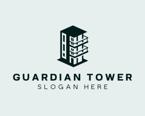 Tower Condominium Building logo design