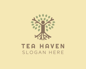 Human Tree Therapy logo design