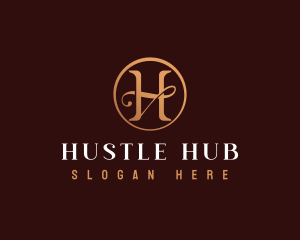 Elegant Luxury Letter H logo design